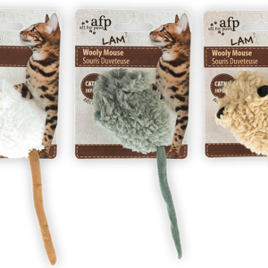Wooly Mouse met piepgeluid