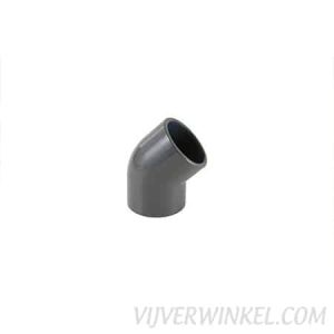 Aqualink PVC knie 45° 110mm PN16