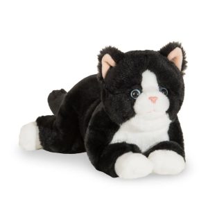 Zwart witte kat 30cm