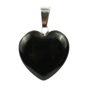 Obsidaan hart hanger