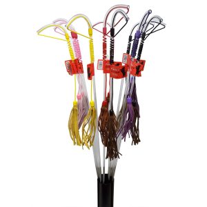 PURRfect leren kattenspeelgoed hengel