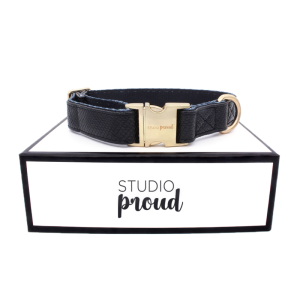 Notre-Dame – Black snakeprint halsband